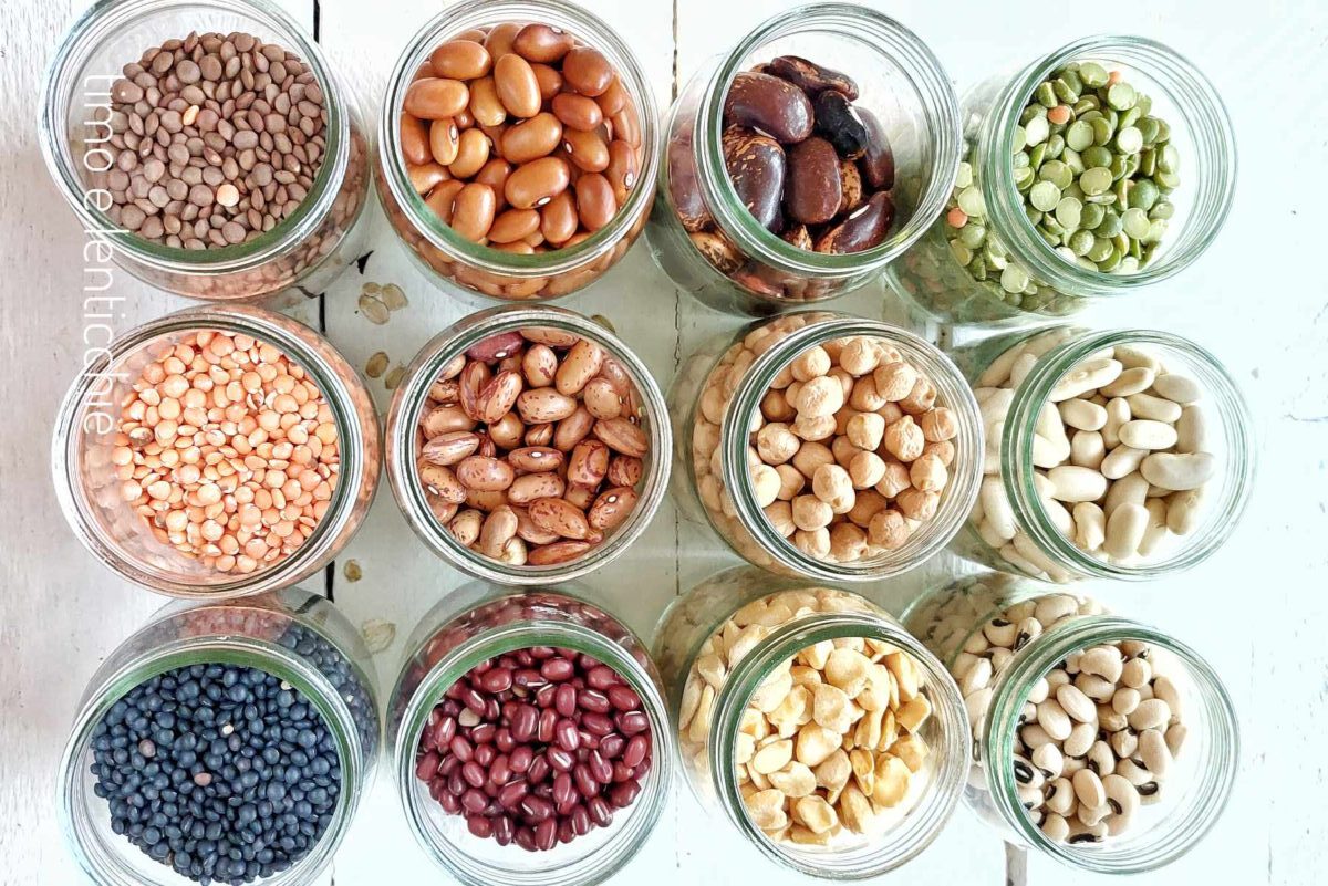 Legumi della salute ricette, ammollo, cottura, conservazione