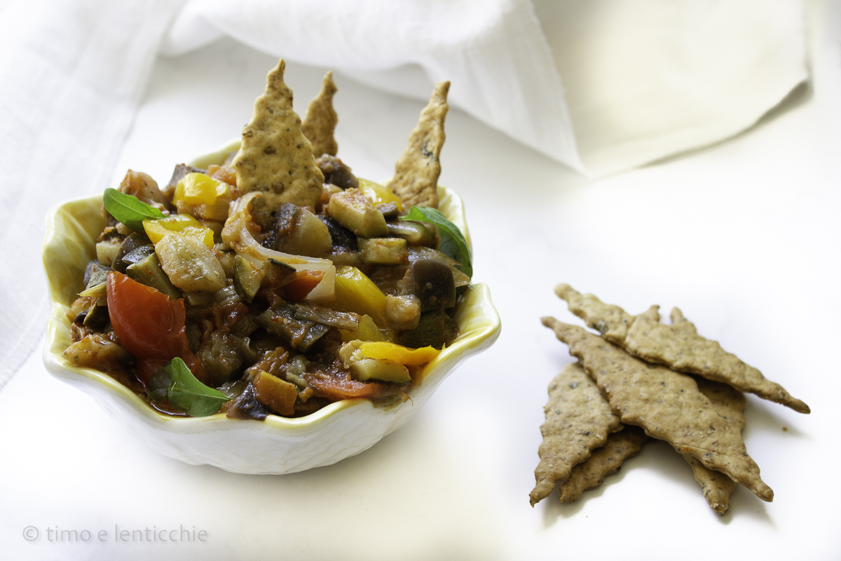 Caponata semplice di verdure
