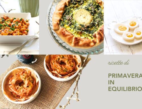 Ricette di primavera in equilibrio