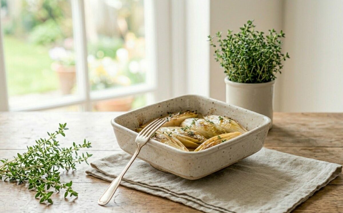 Indivia belga in friggitrice ad aria 1