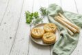 Tartellette vegane agli asparagi di Bassano D.O.P. e tofu