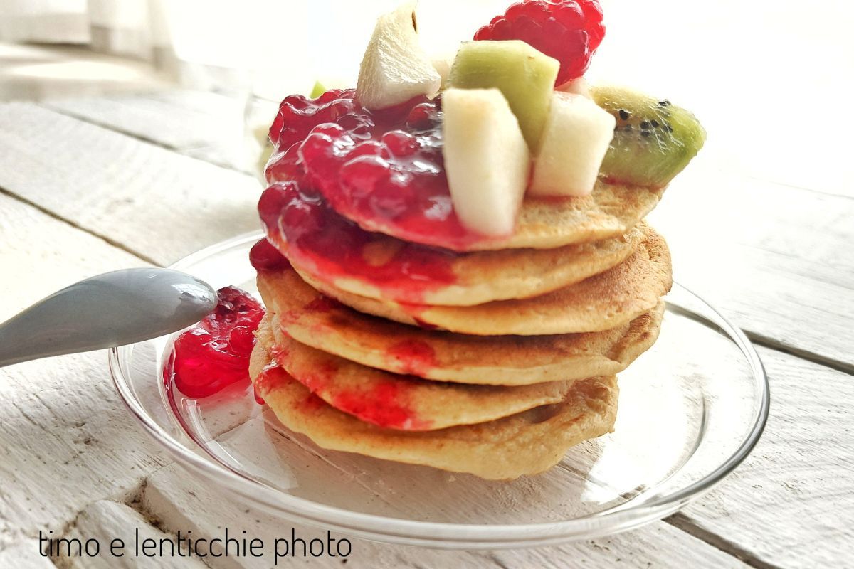 pancake di avena integrale