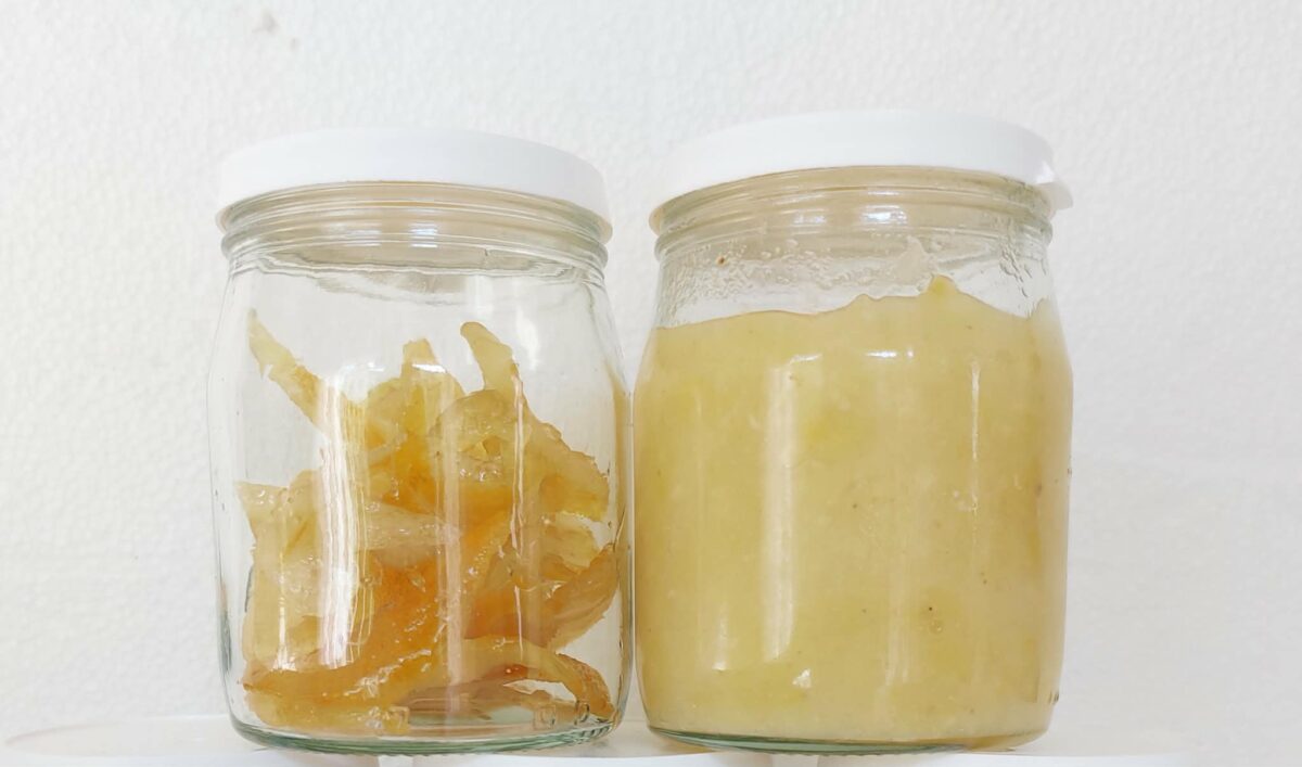 Bucce di limone candite