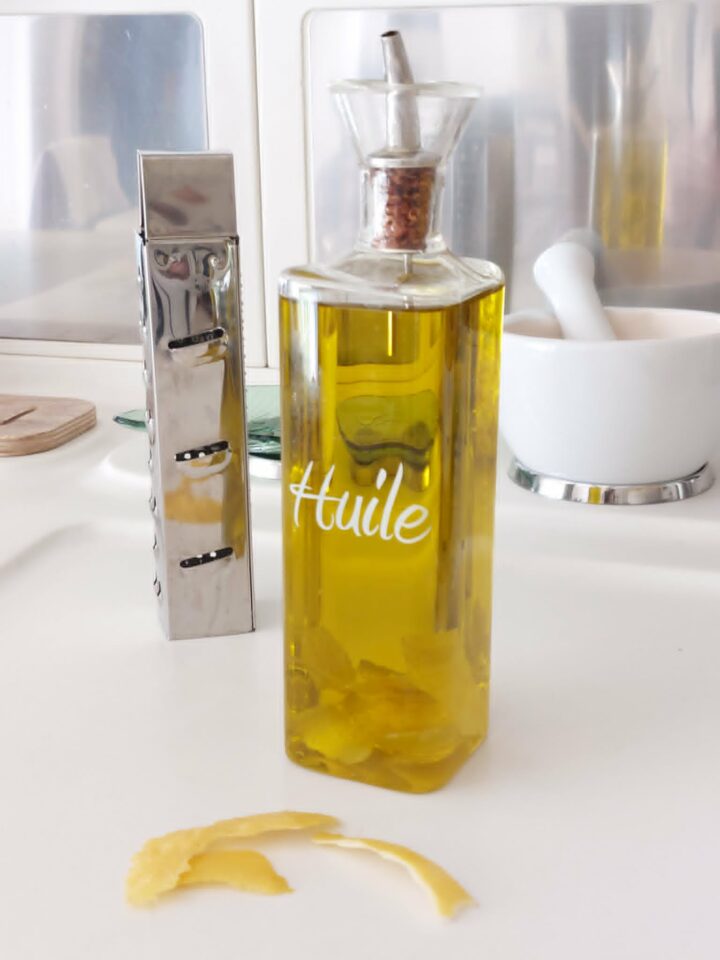 olio aromatizzato al limone 1