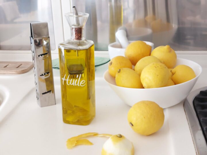 olio aromatizzato al limone 1