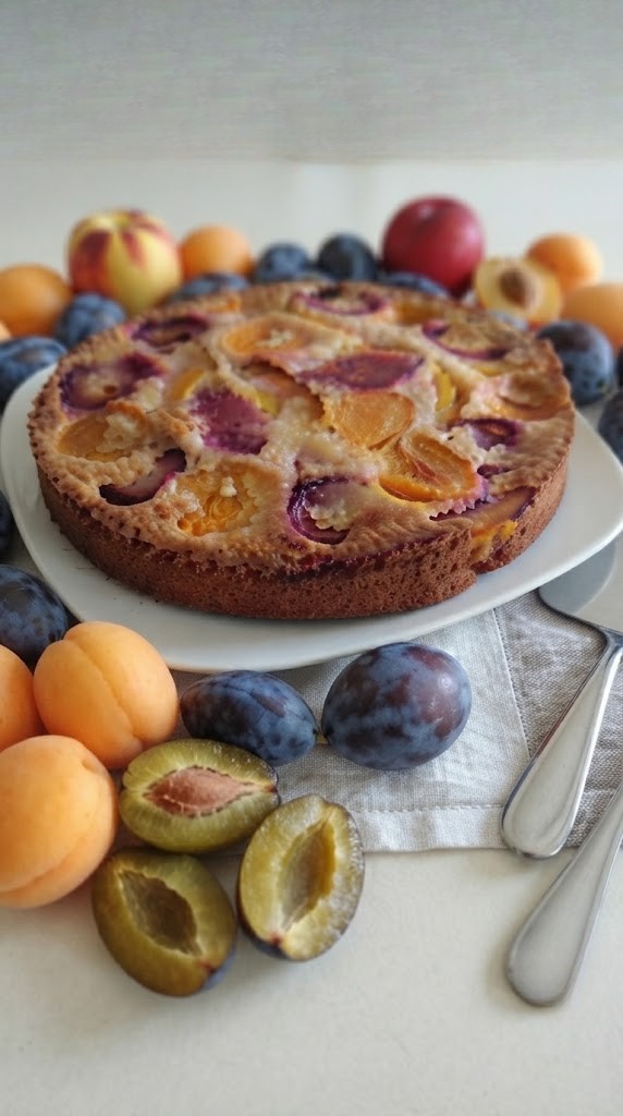 torta rovesciata di frutta v