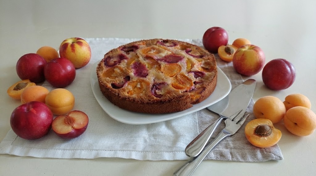 torta rovesciata di frutta v
