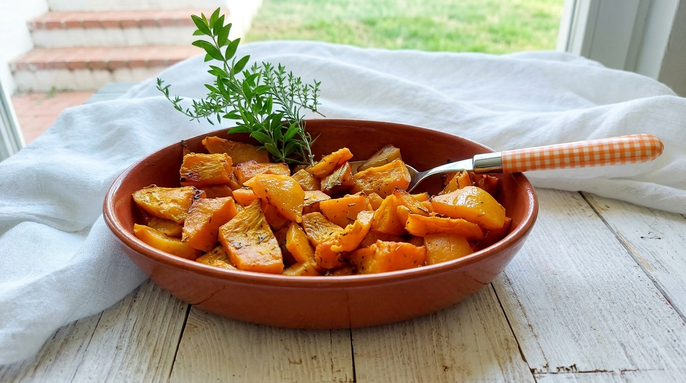 Zucca in friggitrice ad aria