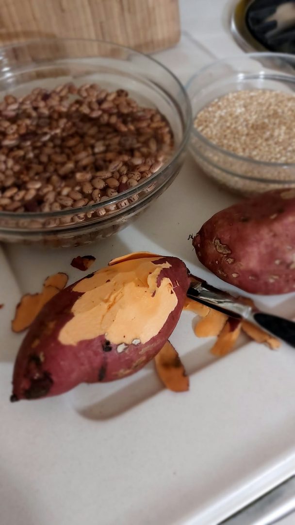 Passata di fagioli borlotti con orzo