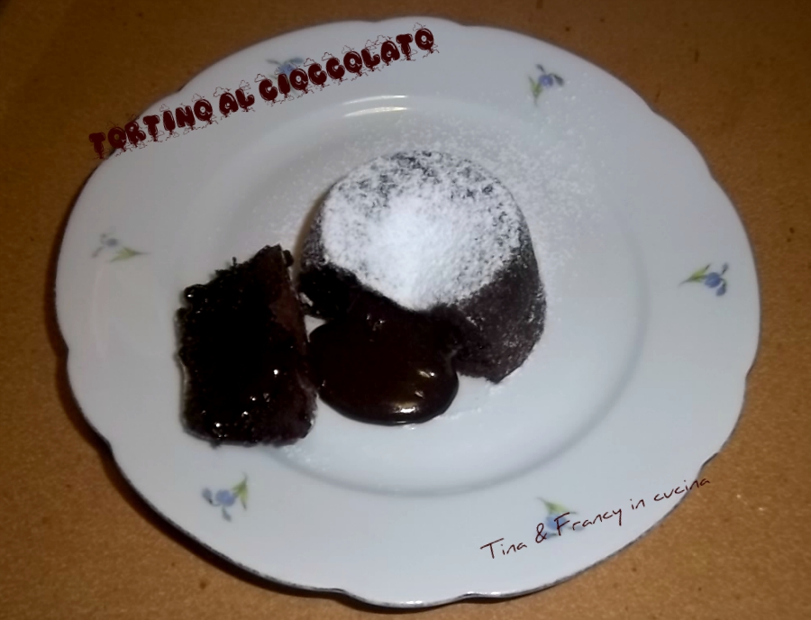 tortino al cioccolato dal cuore morbido