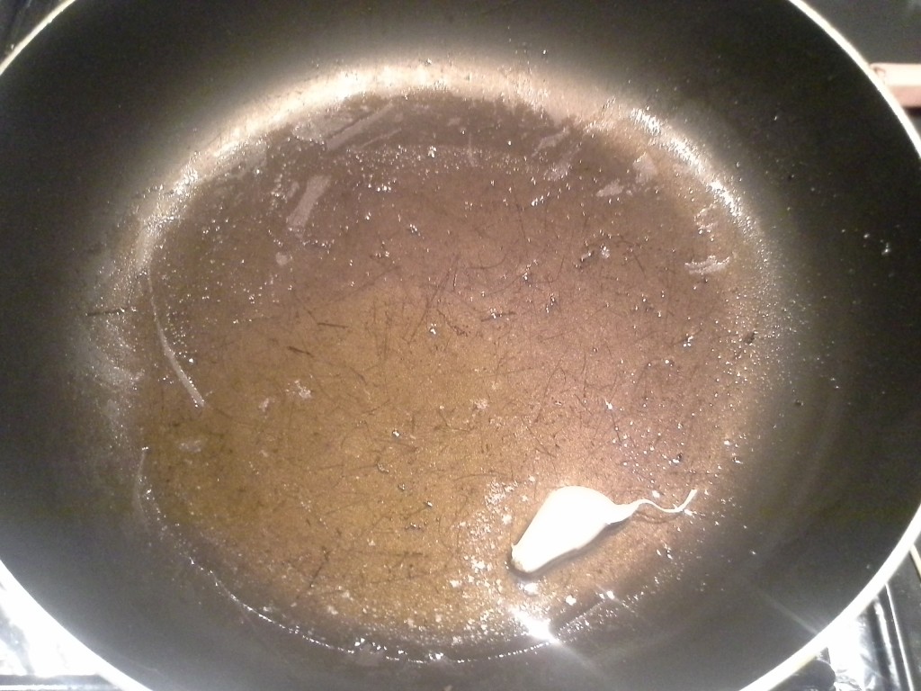 aglio e olio in padella