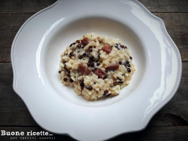 Ricetta risotto cotechino e lenticchie