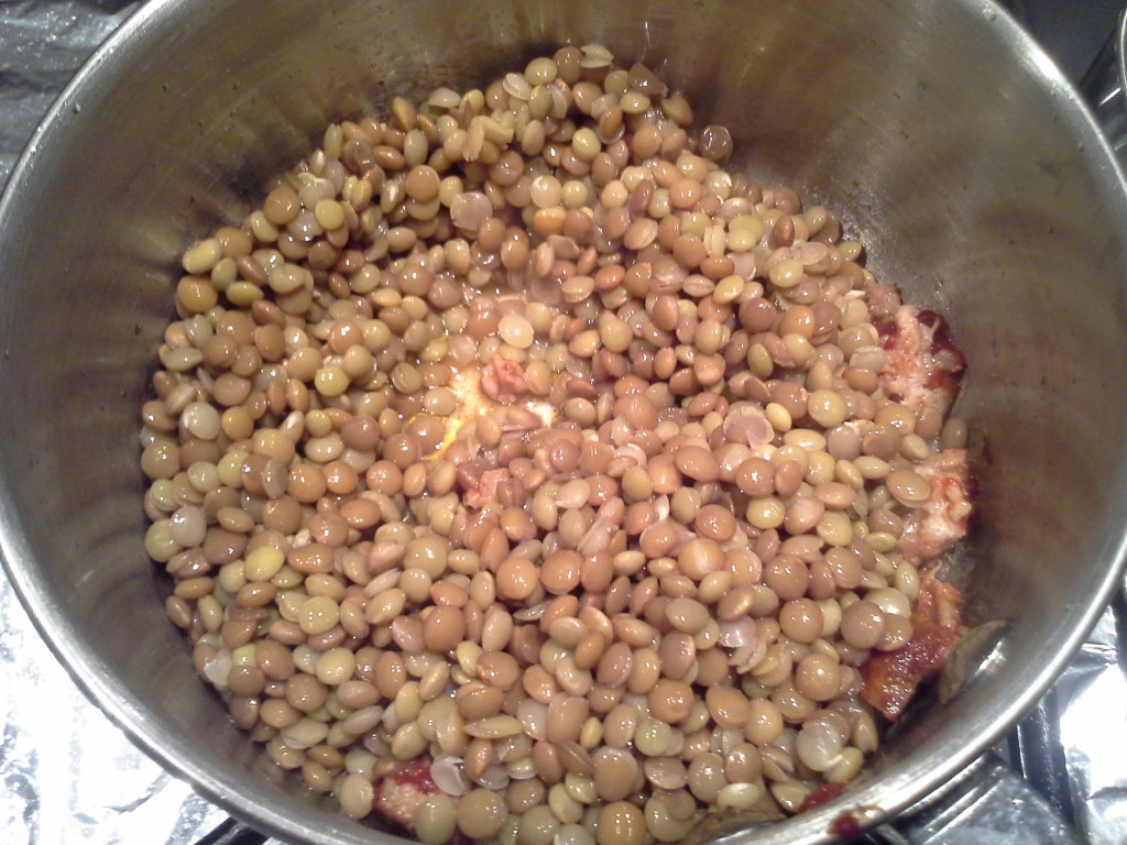 lenticchie in padella