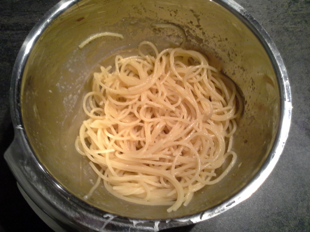 Spaghetti alla crema di bottarga