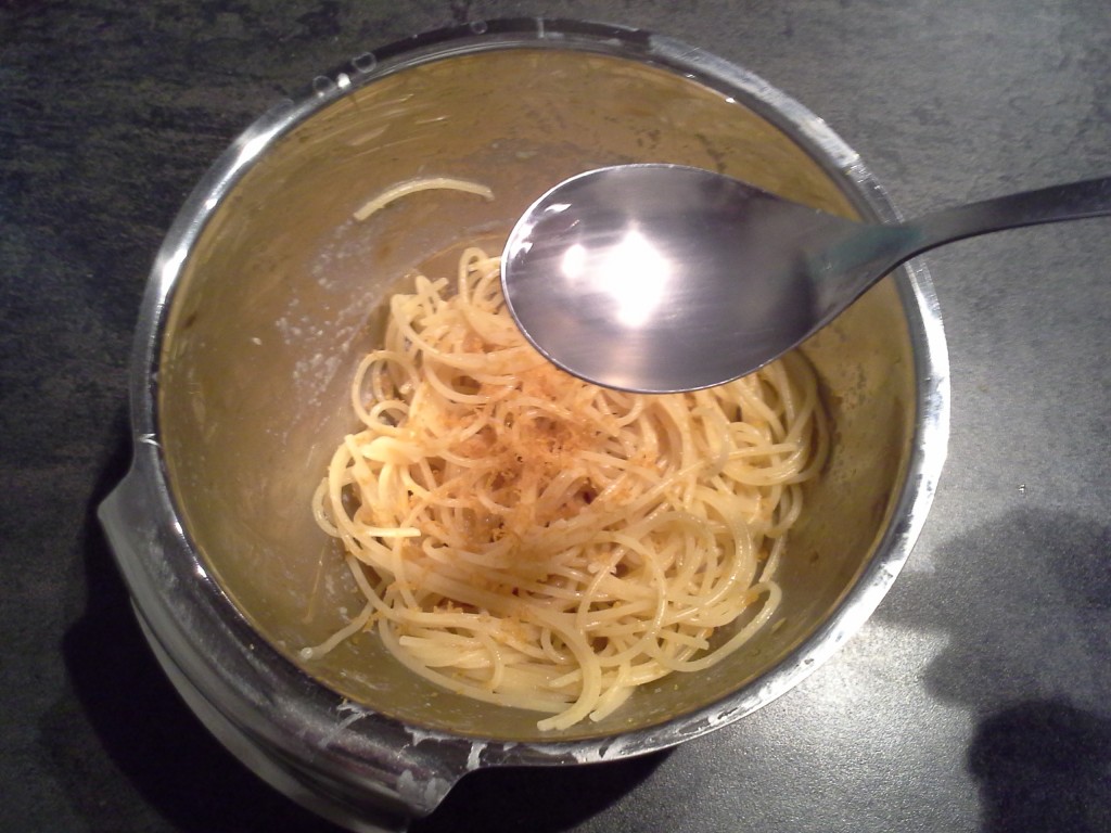 Spaghetti alla crema di bottarga