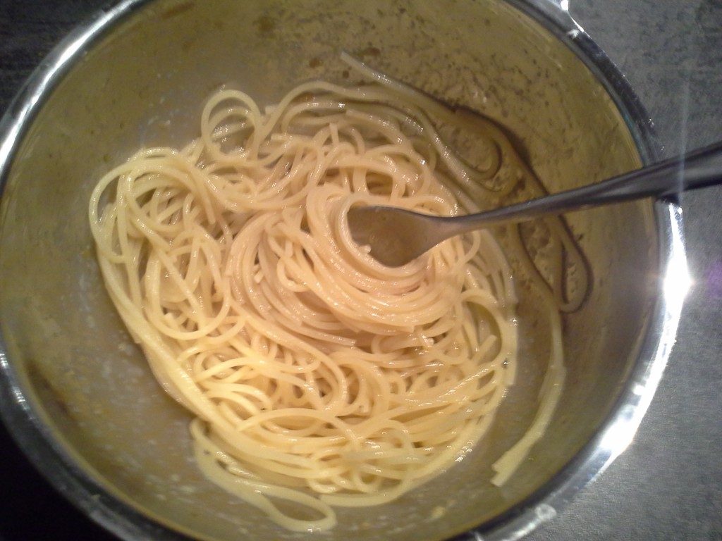 Spaghetti alla crema di bottarga