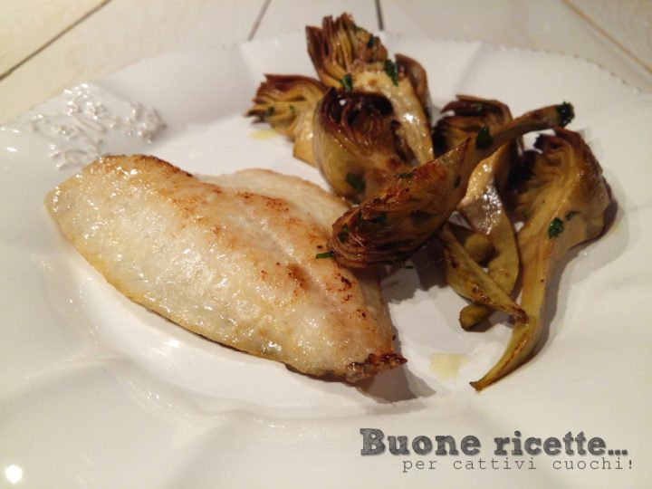 Orata con carciofi