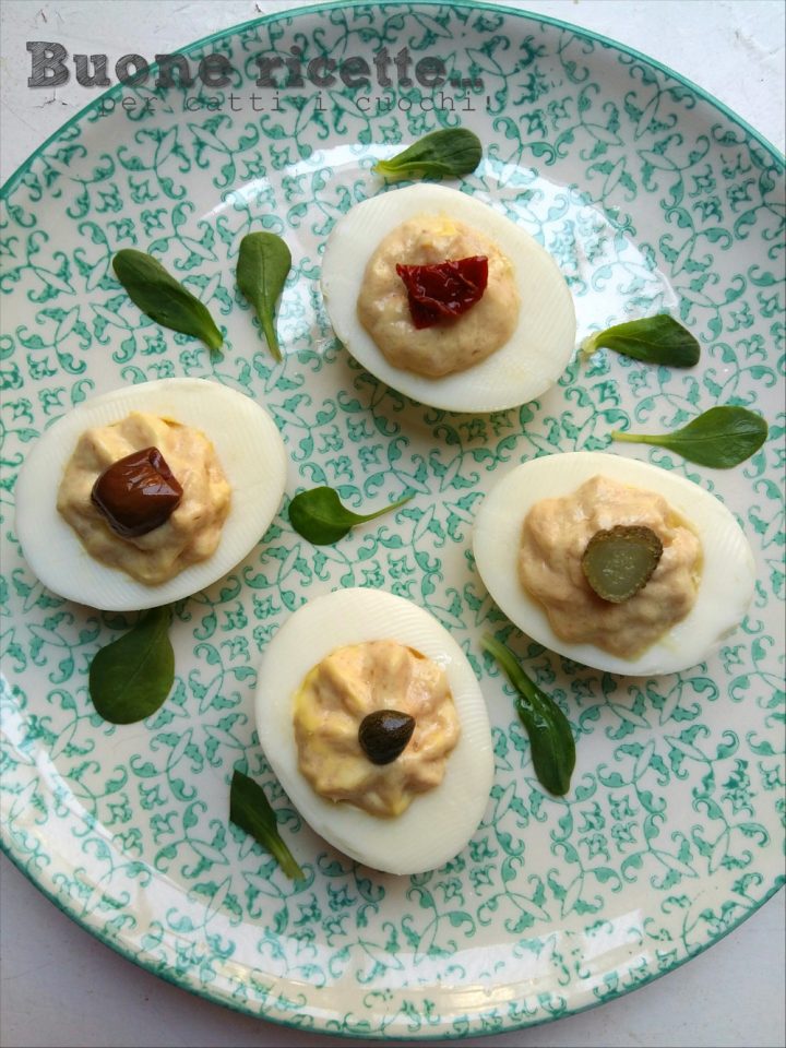 Uova ripiene di Pasqua antipasti Buone ricette... per cattivi cuochi!