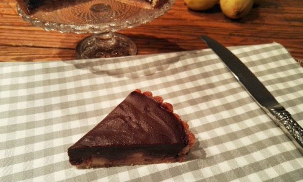 Crostata pere e cioccolato