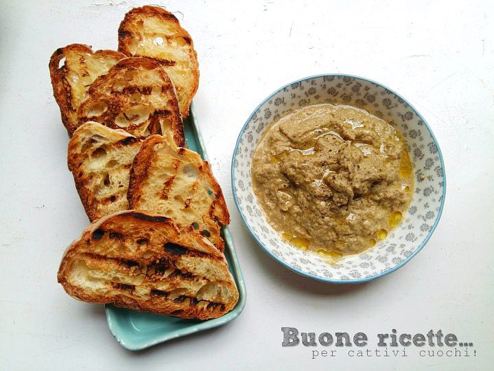 Crema densa di melanzane