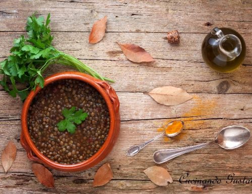 Zuppa lenticchie e curcuma