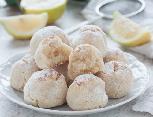 Biscotti di mandorle e limone senza farina e uova