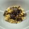 Passatelli asciutti, radicchio di Treviso e tartufo