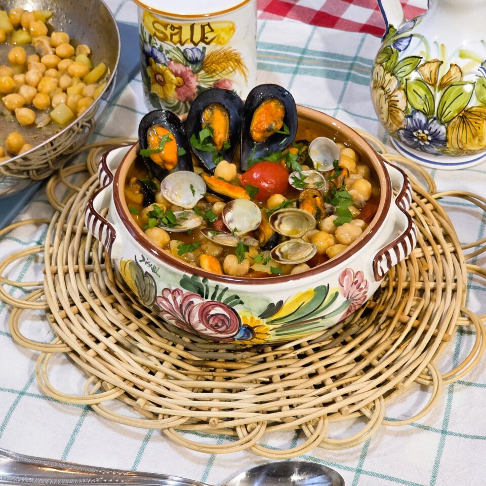 Zuppa di ceci con cozze e vongole - Blog di trasdijuneecumblimende