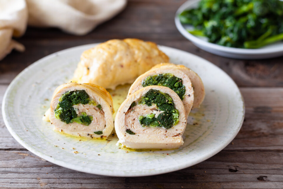 Involtini di pollo con verdure