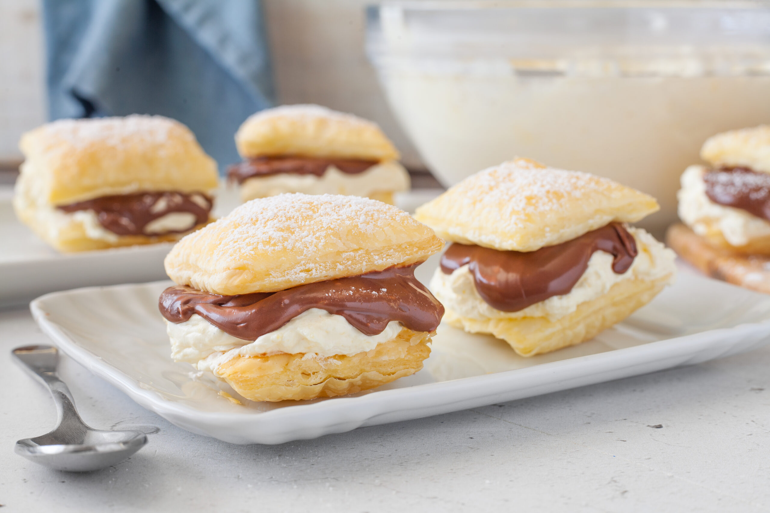 Sporcamuss chantilly e Nutella