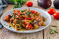 Melanzane al pomodoro in padella