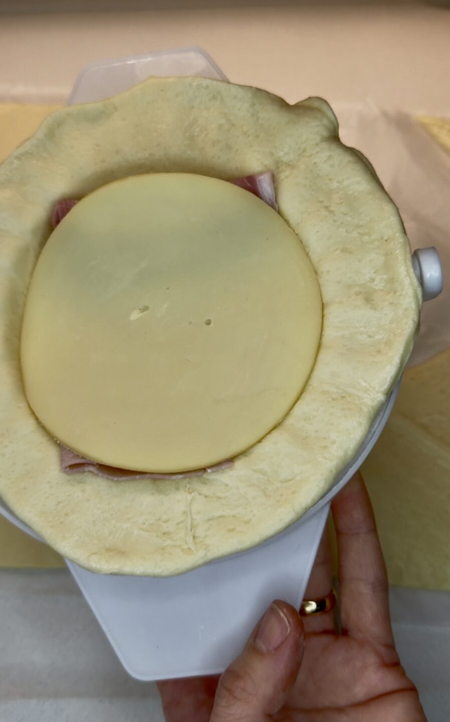 panzerotti con forma ravioli