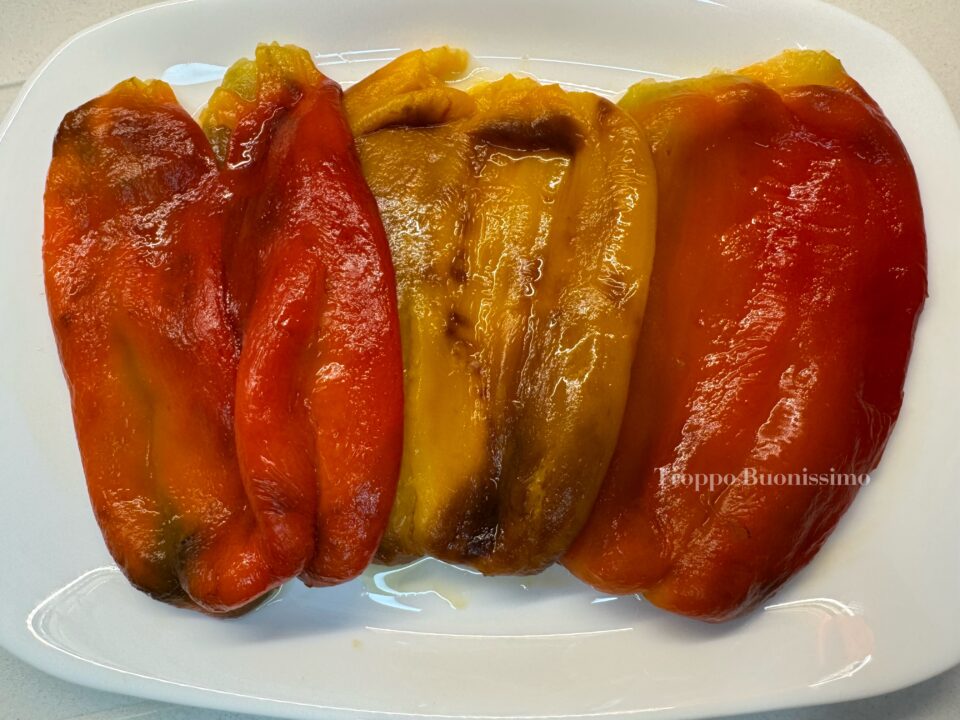 Peperoni arrostiti in friggitrice ad aria