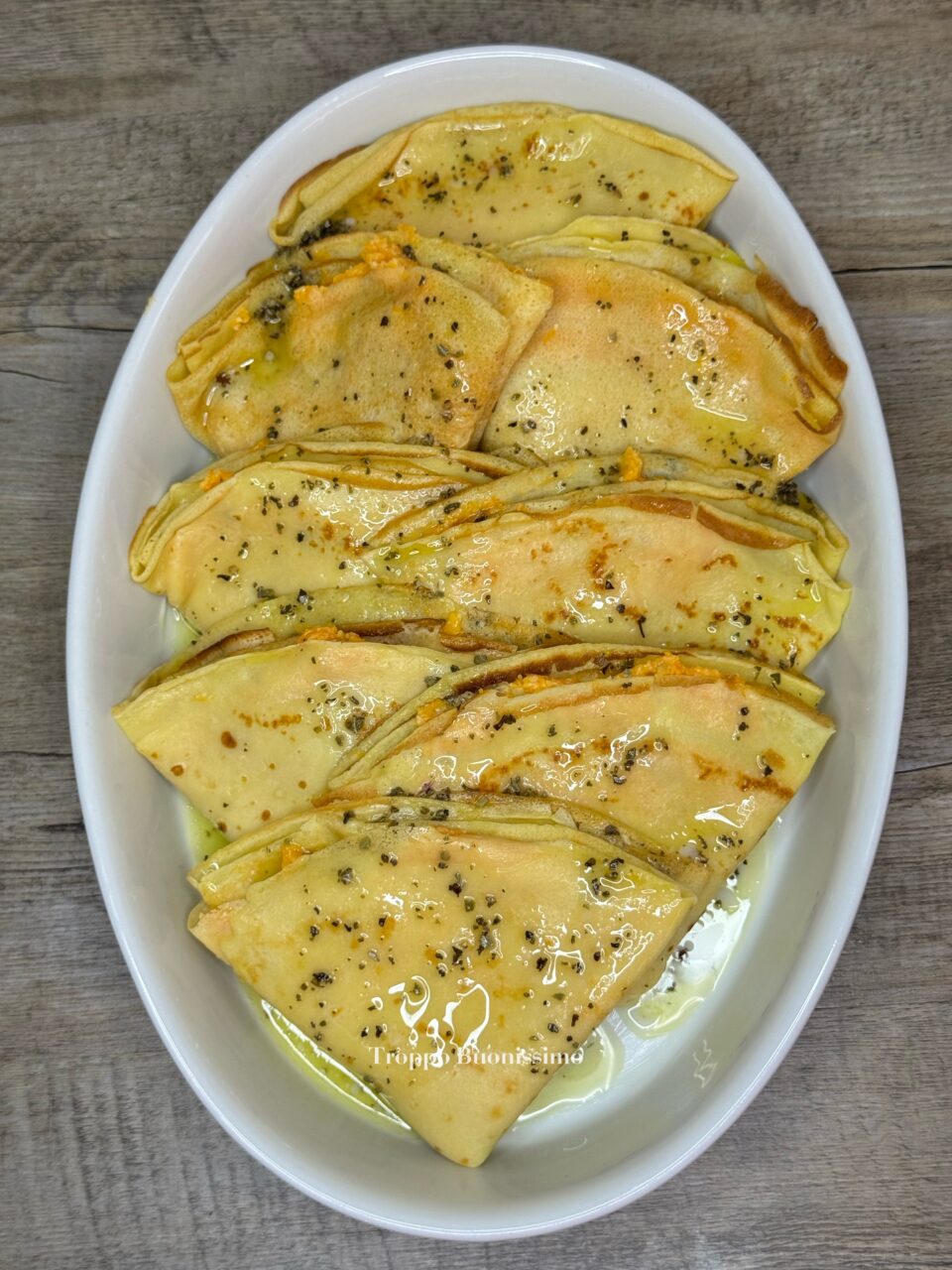 crepes salate alla zucca