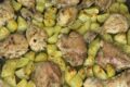 Pollo arrosto al forno con patate: cosce e sovracosce croccanti