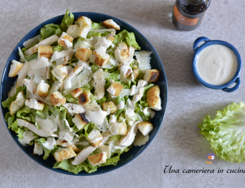 Caesar salad con pollo – versione light