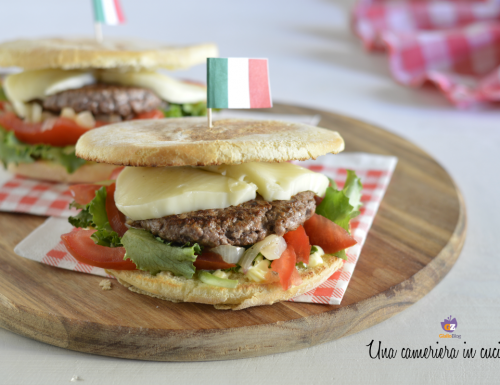 Panino hamburger all’italiana