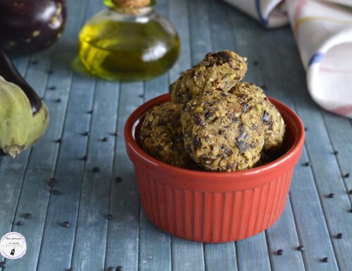 Polpette di lenticchie e melanzane senza uova