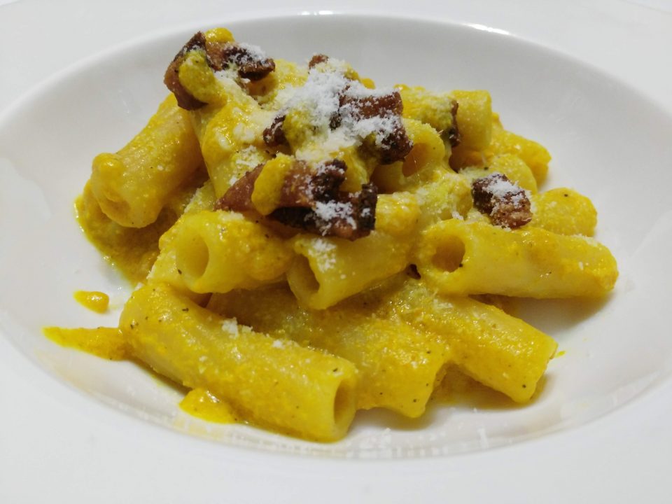 rigatoni alla carbonara