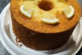 Chiffon cake al limone