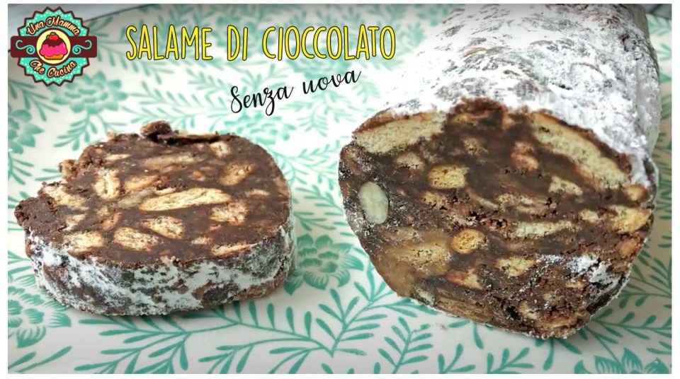 Salame di Cioccolato senza uova