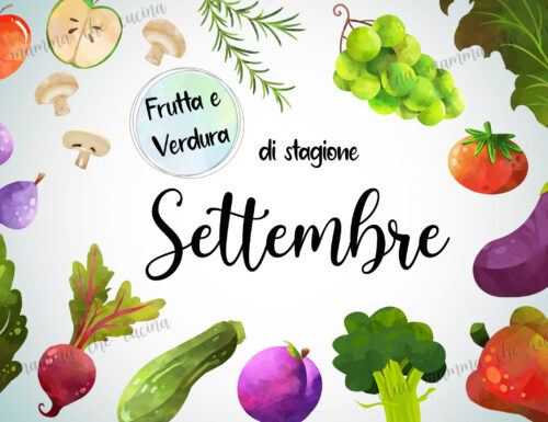 Frutta e verdura di stagione – Settembre