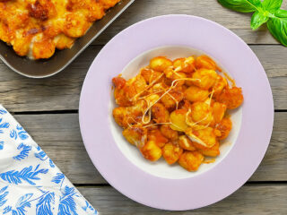 Gnocchi alla sorrentina in friggitrice ad aria