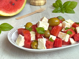 Insalata di anguria e feta