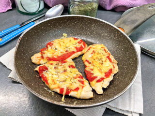 Petto di pollo gusto pizza