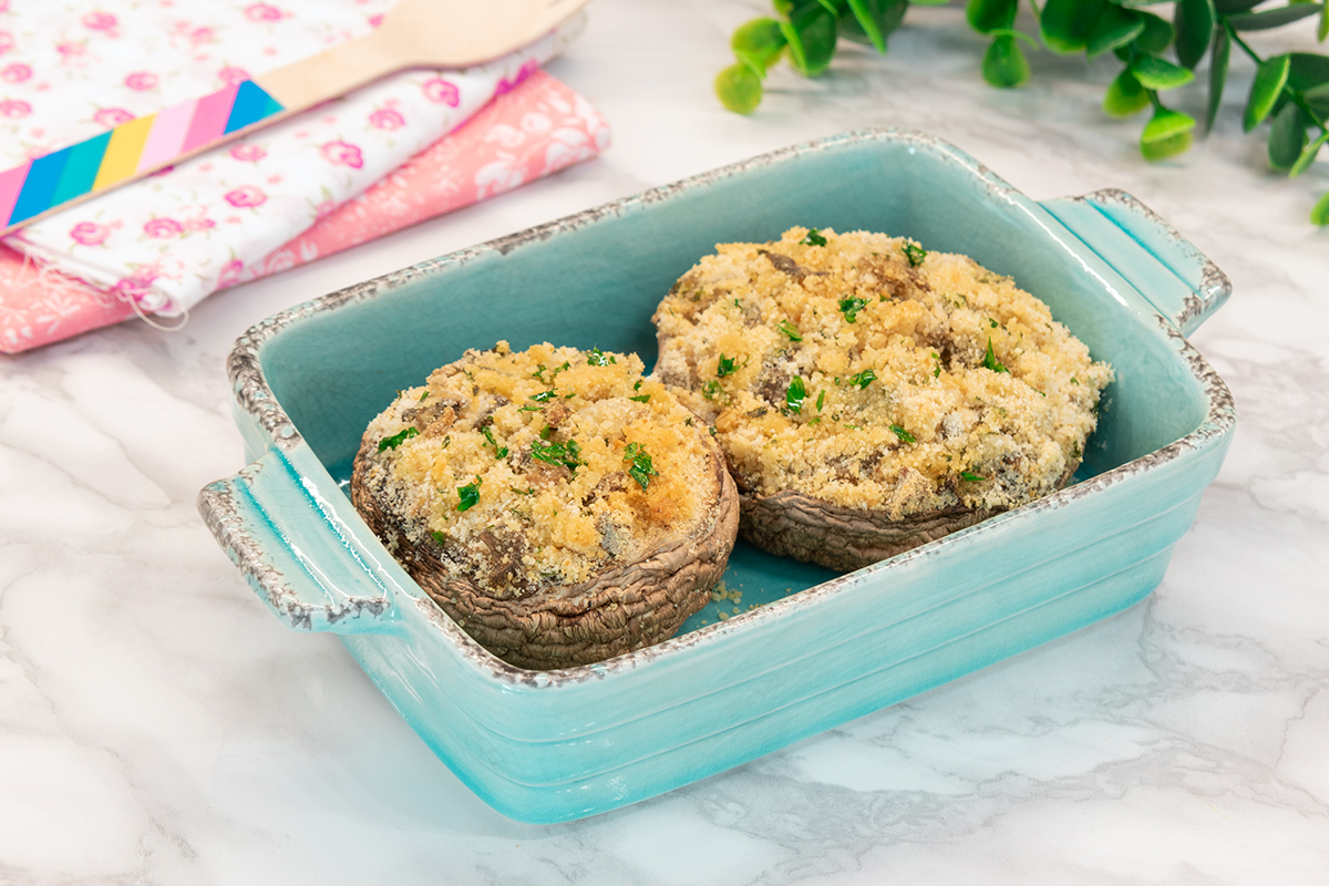 Funghi portobello gratinati