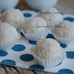 Praline cocco e cioccolato bianco Praline cocco e cioccolato bianco