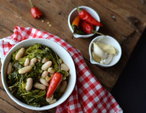 Rape e fagioli – ricetta pugliese
