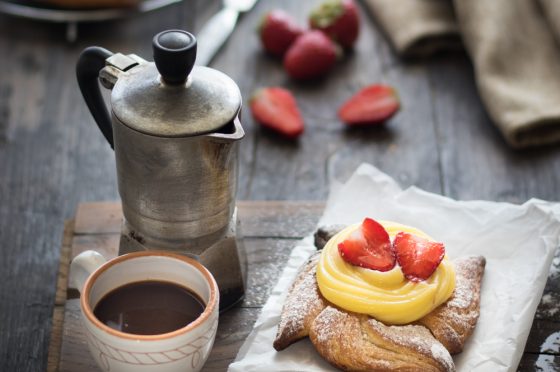 Girandole di sfoglia alla crema