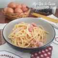 Spaghetti alla carbonara - Ricetta tradizionale romana